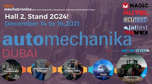 Do not forget to get your free ticket for the Automechanika Dubai!! Do not forget to get your free ticket for the Automechanika Dubai!!